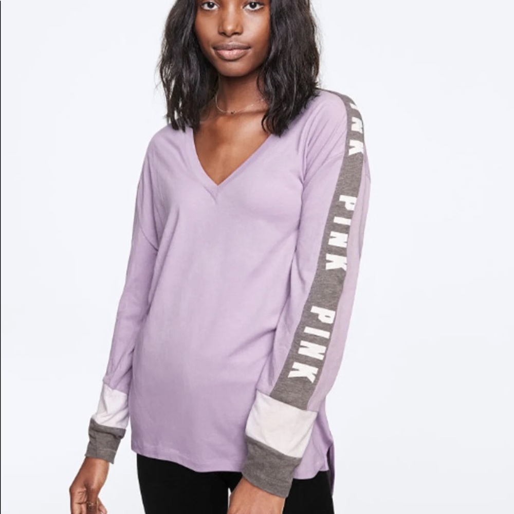 Vs pink large tee